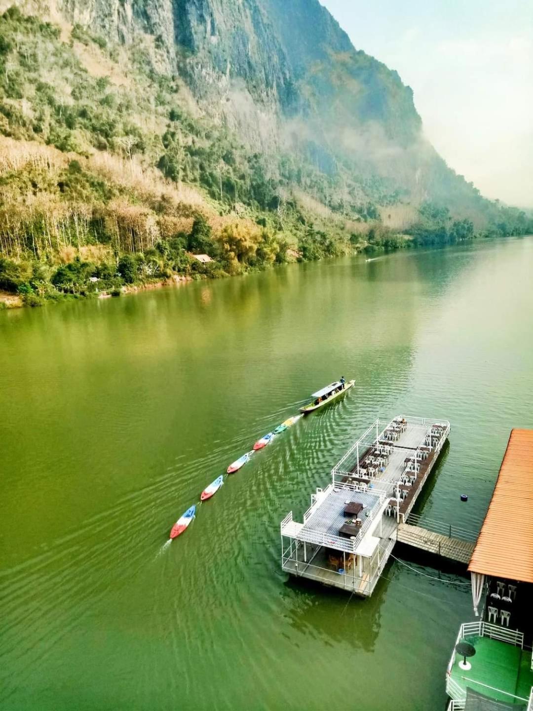 Cam U View Bungalow Hotel Nong Khiaw Ngoại thất bức ảnh