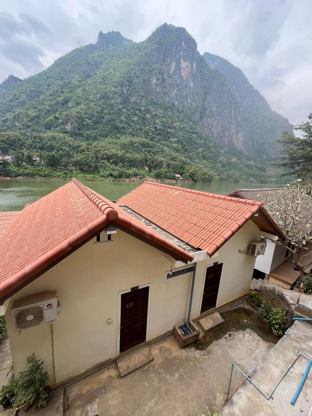 Cam U View Bungalow Hotel Nong Khiaw Ngoại thất bức ảnh