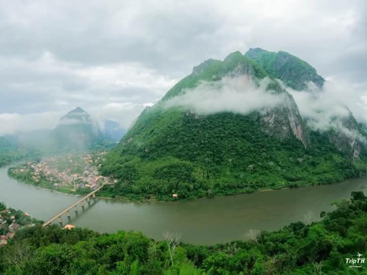 Cam U View Bungalow Hotel Nong Khiaw Ngoại thất bức ảnh